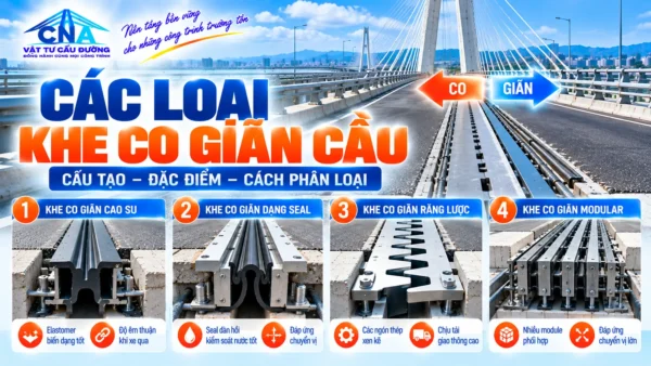 Các loại khe co giãn