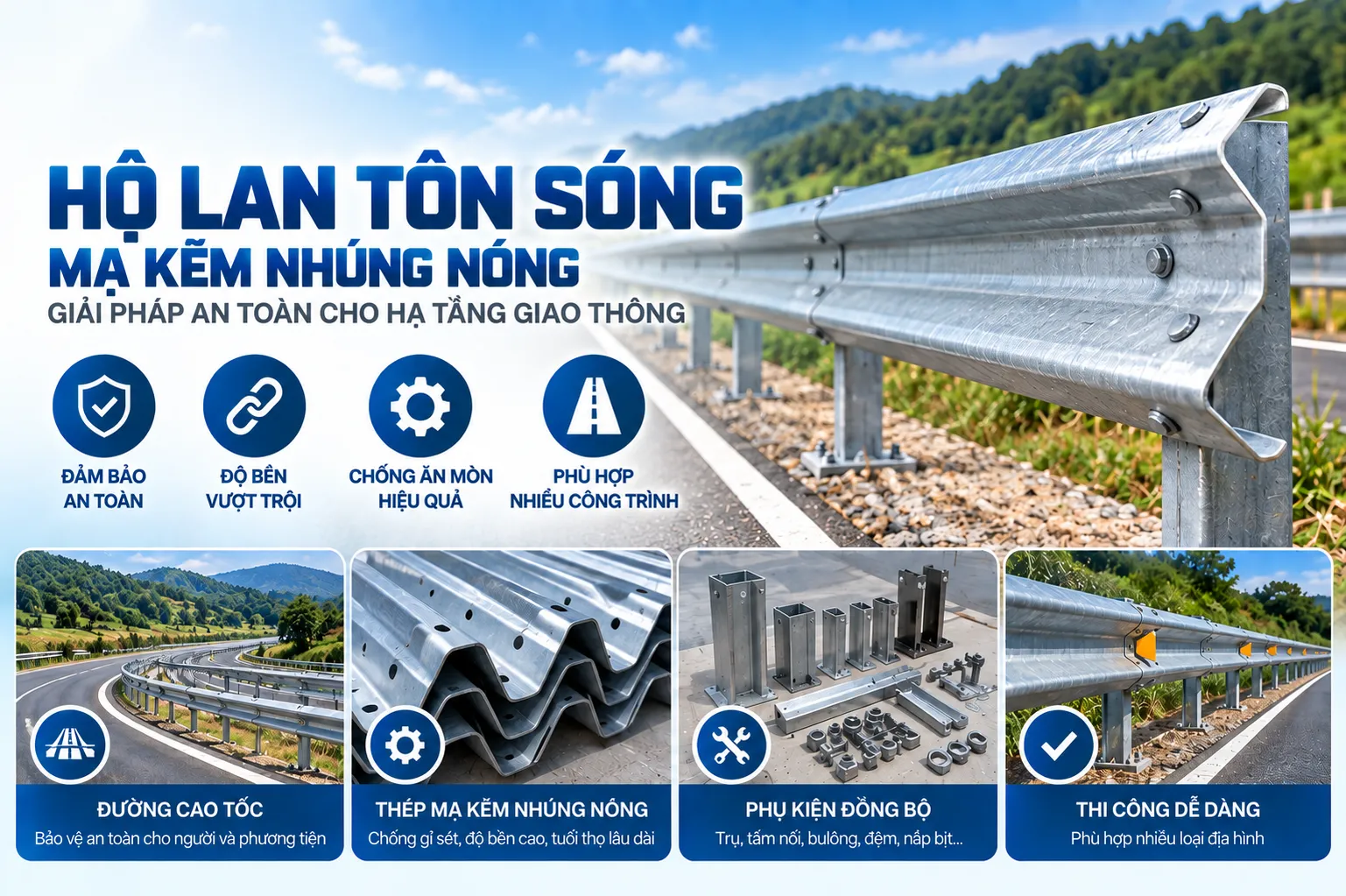 Hộ lan tôn sóng