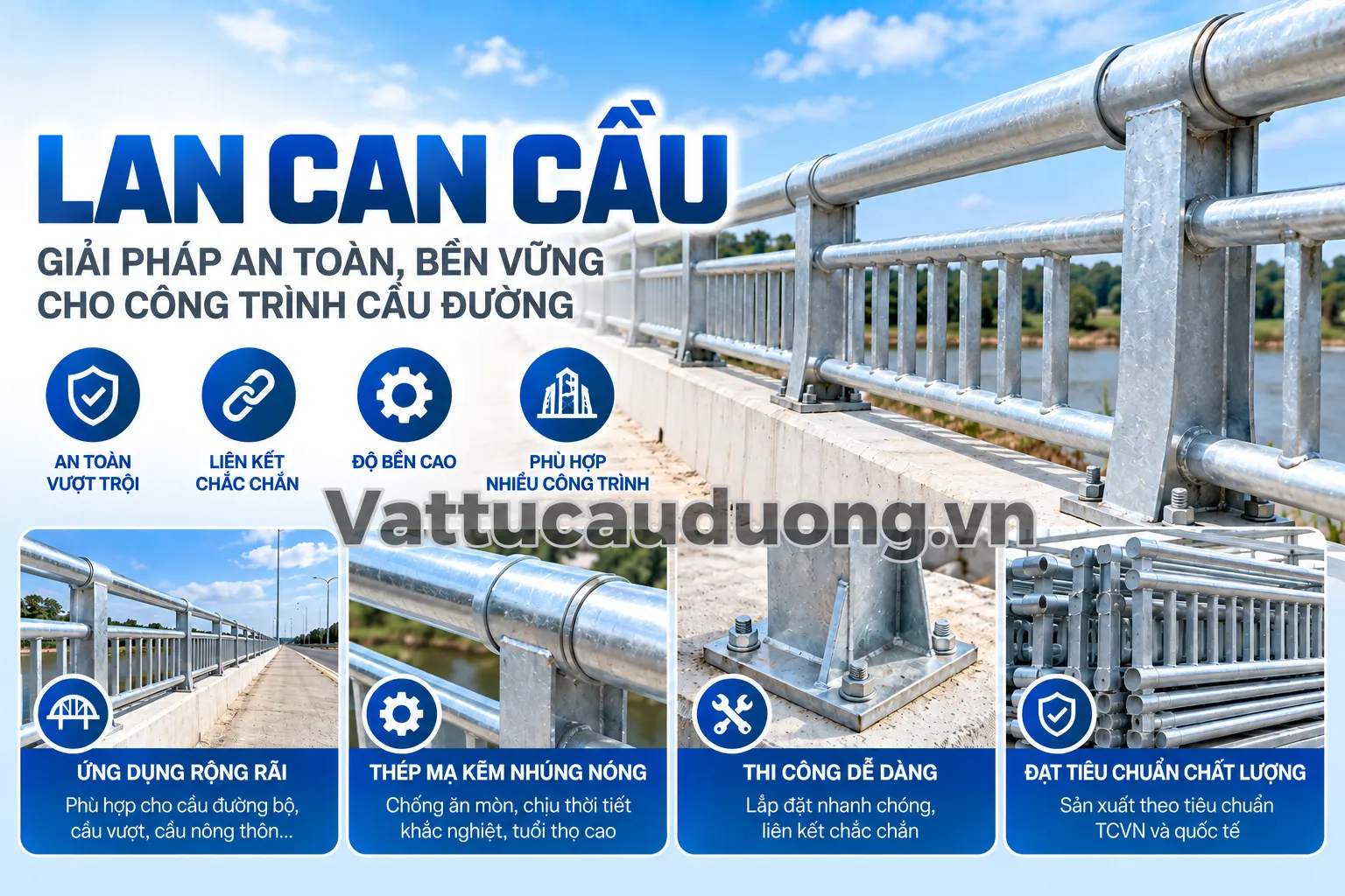 Lan can cầu đường